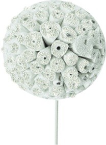 [GL133M-15-S] 8cm Sola Ata Ball with 15cm Stem  - Silver