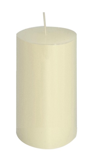 [RB005-IV] 3" x 6" Pillar Candle - Ivory