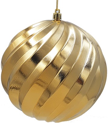 [GT054-GD] Swirl Ball, 10cm
