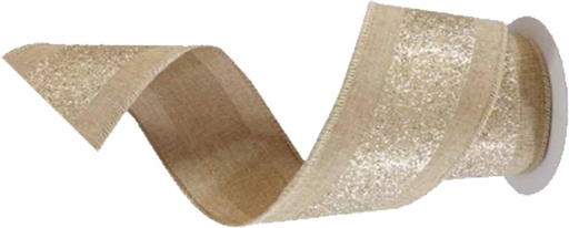 [YY027] Burlap Ribbon, 9.1m