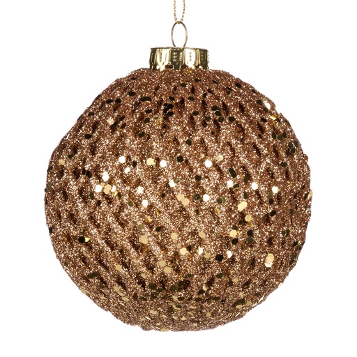 [GW022] 10cm Sparkle Ball - Gold
