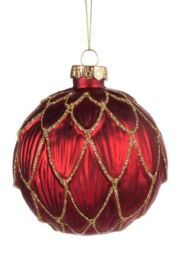 [GW023-A] Petal Glass Ball, 8cm