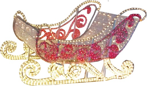 [EV044-150] Illuminated Sleigh, 1.5m