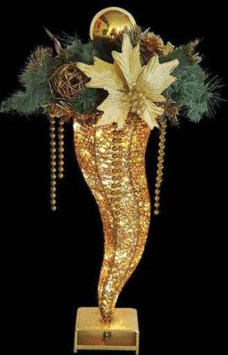 Illuminated Decorated Cone