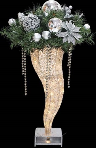 Illuminated Decorated Cone