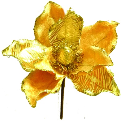 Glittered Poinsettia