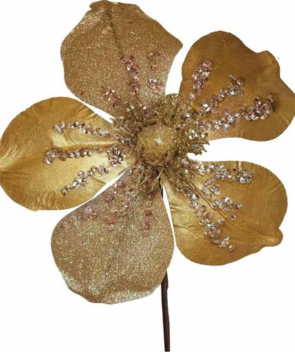 Glittered Poinsettia